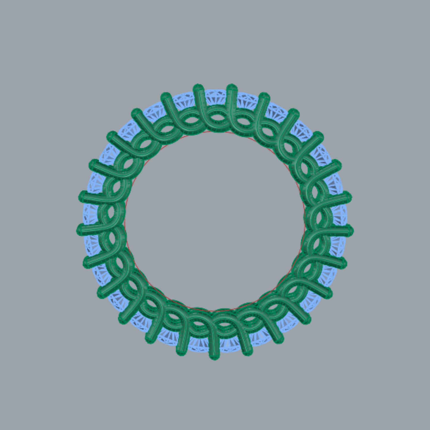 Round Cut Diamond Full Eternity Style Wedding Band Jewelry CAD 3dm File